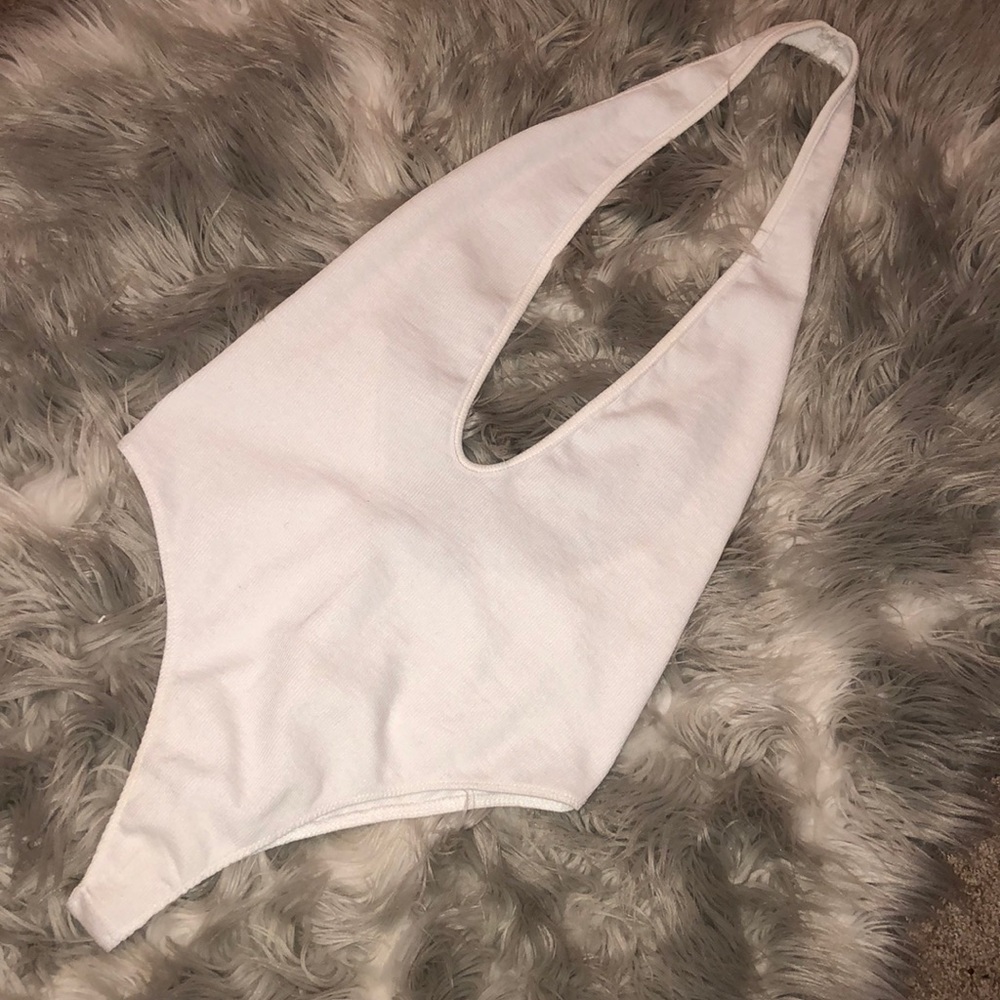 Deep V-Neck Bodysuit